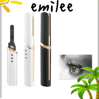 Emilee ที่ดัดขนตาไฟฟ้า ทําความร้อน ติดทนนาน ชาร์จ USB สําหรับผู้หญิง