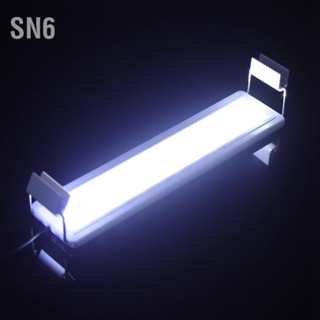 SN6 Clip on Aquarium Mini LED Light โคมไฟตู้ปลาแบบขยายได้ ปลั๊ก EU 220V