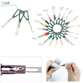 [ISHOWMAL-TH]Car Wiring Terminal 21Pcs/set Accessories Connector Pin Extractor Puller-New In 8-