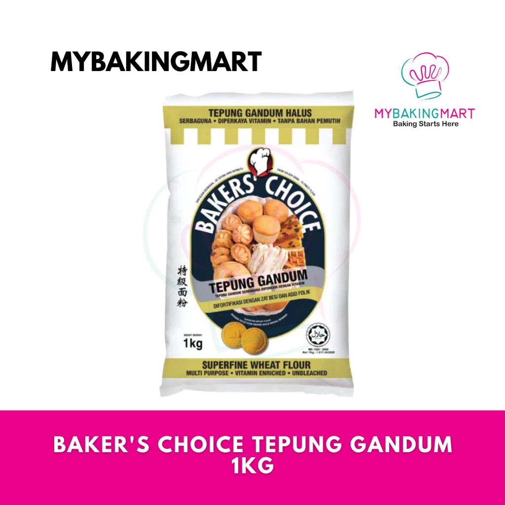 Baker's Choice Tepung Gandum 1kg