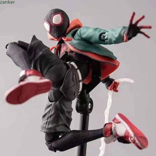 【ในการจัดส่ง】 Marvel Spider-man Miles Morales ข้าม The Spider-verse Action Figure Avengers Peter Parker