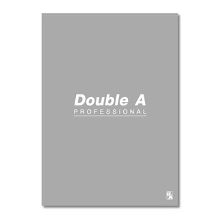 DOUBLE A สมุดรายงาน A4 70แกรม 50 แผ่น สีเทา