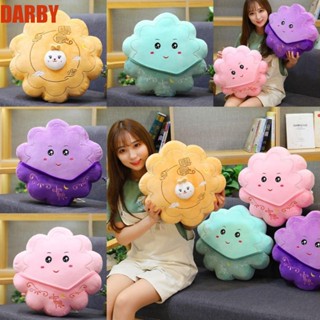 Darby ของเล่นตุ๊กตาขนมไหว้พระจันทร์จําลอง 3D แบบนิ่ม 20-40 ซม. สําหรับเด็ก