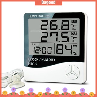 ♪Bagood♪In Stock  HTC-2 Digital Thermometer Hygrometer Electronic Temperature Humidity Meter  #H1