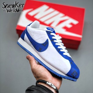 พร้อมส่ง NK classic Cortez รองเท้าวิ่งลําลอง ข้อสั้น ระบายอากาศ ใส่สบาย เข้ากับทุกการแต่งกาย สไตล์วินเทจ 2