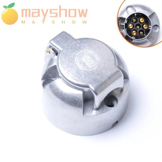 Mayshow 7-Pin อะแดปเตอร์เชื่อมต่อรถพ่วง สําหรับรถยนต์