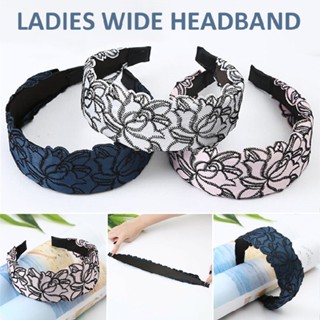 New Ladies Wide Headband Fabric Head Hairband Alice Hair Band Hoop Accessories