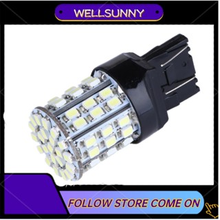 ไฟเบรกหลัง LED T20 W21W 7443 7440 64-SMD 1206 2 ชิ้น