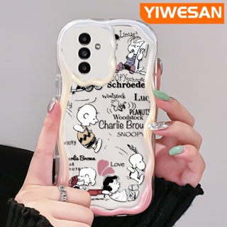 เคสโทรศัพท์ ซิลิกาใส แบบนิ่ม ลายสนูปปี้ กันกระแทก สําหรับ Samsung galaxy A13 A13 5G A04s A14