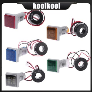 Kool เครื่องวัดแรงดันไฟฟ้า แอมมิเตอร์ โวลต์มิเตอร์ อัพเกรด AC 60 500V