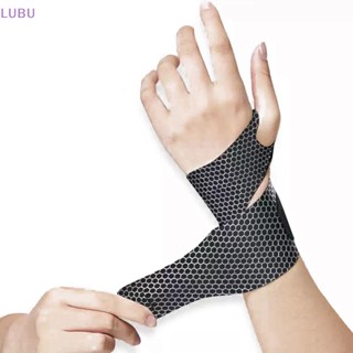 Lubu ใหม่ สายรัดข้อมือ บรรเทาอาการปวดข้อมือ ปรับได้ สําหรับผู้ชาย และผู้หญิง 1 ชิ้น