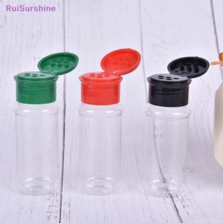 Ruisurshine ขวดพลาสติก ขวดเครื่องเทศ เกลือ พริกไทย เครื่องปรุงรส บาร์บีคิว 5 ชิ้น