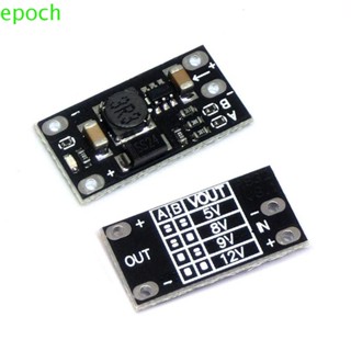 Epoch โมดูลบูสท์แรงดันไฟฟ้า DC-DC 3V 3.2V 3.3V 3.7V 5V 9V ไฟแสดงสถานะ LED บอร์ดโมดูล PCB