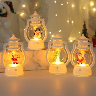 โคมไฟ LED รูปซานตาคลอสน่ารัก สําหรับแขวนข้างเตียงนอน ตกแต่งบ้าน คริสต์มาส