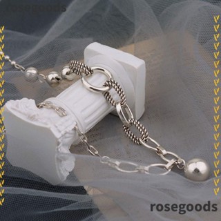 Rosegoods1 สร้อยคอโช้กเกอร์ แฟชั่นหรูหรา เครื่องประดับคอวินเทจ