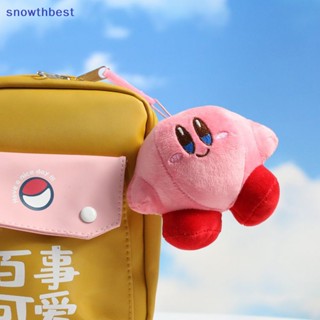 [Snowth] พวงกุญแจ จี้ตุ๊กตาการ์ตูนอนิเมะ Star Kirby Kawaii น่ารัก ของขวัญสําหรับเด็ก [zkm]