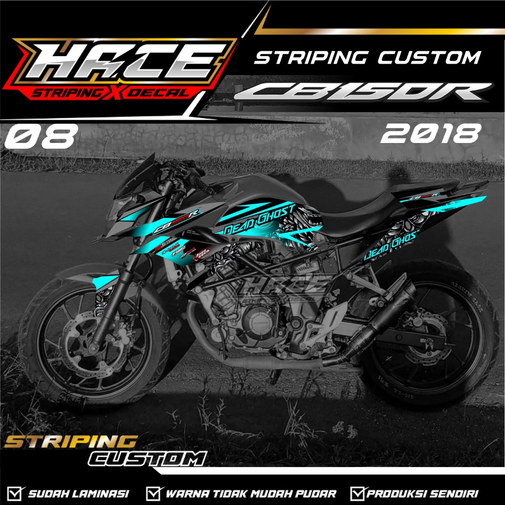 STRIPING CB 150r v3 2018 - สติ๊กเกอร์ STRIPING CB 150r v3 2018 LIST VAIAN 08