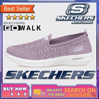 [penghantaran Ekspres] ] Skechers_GOWALK รองเท้าแฟชั่น ระบายอากาศ สําหรับผู้หญิง