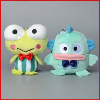 Ere1 พวงกุญแจ จี้ตุ๊กตากบ Sanrio Hangyodon Keroppi น่ารัก สําหรับห้อยกระเป๋า