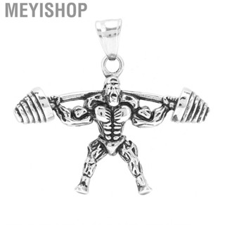 Meyishop Replacement Zipper Titanium Steel  On Charm Pendants Silver Man Shape