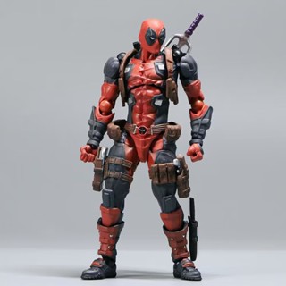 ((พร้อมส่ง) กล่องขยับข้อต่อได้ คุณภาพสูง ลายการ์ตูนอนิเมะ Yamaguchi Deadpool