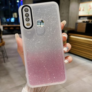 เคสโทรศัพท์มือถือแบบนิ่ม ใส กันกระแทก กันรอยกล้อง ลายกลิตเตอร์ สําหรับ VIVO Y17 Y15 Y12 Y11 Y20 Y20A Y12S Y20i Y21 2021 Y16 Y02S Y35 Y02 Y22 Y22S