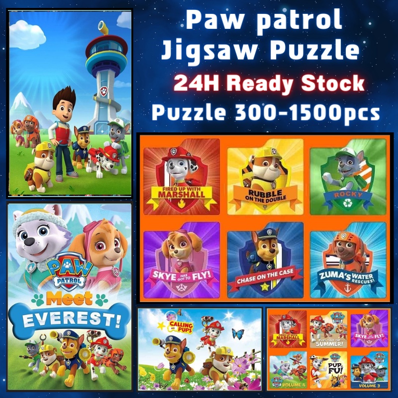 📣พร้อมส่ง📣【Paw patrol】jigsaw puzzle-จิ๊กซอว์-300-1000-ชิ้น- ชิ้นของเด็ก จิ๊กซอว์ไม้ 1000 ชิ้น จิ๊กซอว์ 1000 ชิ้นสำหรับผู้ใหญ่ จิ๊กซอ จิ๊กซอว์ 500 ชิ้น🧩13จิ๊กซอว์ 1000 ชิ้น สำหรับ ผู้ใหญ่ ตัวต่อจิ๊กซอว์ จิ๊กซอว์ การ์ตูน