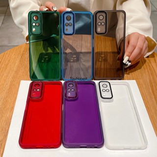 เคส For Vivo Y51 2020 เคส Vivo Y53S เคส Vivo Y33 Casing Vivo Y31 Case Vivo S10E Case Vivo V23E Case Transparent Shockproof Bumper Phone Clear Case Back Cover MT โทรศัพท์มือถือ แบบใส กันกระแทก สําหรับ