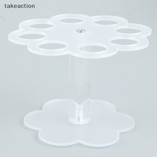 [takeaction] กรวยไอศกรีมอะคริลิคใส 8 หลุม 1 ชิ้น [พร้อมส่ง]