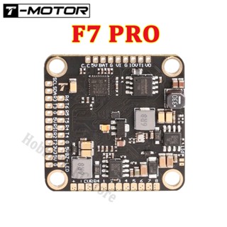 T-motor F7 Pro ตัวควบคุมการบิน F722 MPU6000 3-8S Lipo FC W/OSD บารอมิเตอร์ BEC Type-C ในตัว Wi-Fi และบลูทูธ สําหรับโดรนบังคับวิทยุ FPV