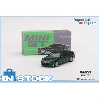 [Authentic] Mini GT 1/64 Die-Cast Car #498 BMW Alpina B7 XDrive Alpina Green Metallic rhD