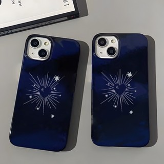 เคสโทรศัพท์ซิลิโคน TPU แบบนิ่ม กันกระแทก ลายหัวใจ สําหรับ IPhone 14 13 12 11 Pro XS Max X XR 7 + 8 Plus