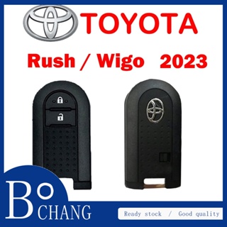 เคสกุญแจรีโมทรถยนต์ แบบหนัง สําหรับ Toyota Rush Wigo 2018-2023