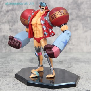 Strongaroetrtr โมเดลฟิกเกอร์ PVC รูปการ์ตูนอนิเมะโจรสลัด One Piece GK Franky ขนาด 18 ซม. สําหรับตกแต่ง เก็บสะสม