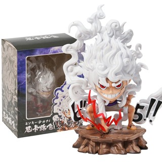 ฟิกเกอร์ PVC อนิเมะวันพีช Monkey D Luffy GK gear 5 sun god Nika ขนาด 16 ม.