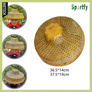 [lzdxwcke1] หมวกบักเก็ตถักไม้ไผ่ กันฝน เหมาะกับชายหาดกลางแจ้ง DIY