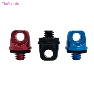 Thevantin แหวนขาตั้งกล้องดิจิทัล 1/4 Lifg แบบเกลียวมือ พร้อมสายคล้อง เพื่อความปลอดภัย สําหรับเล่นกีฬา