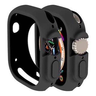 เคสซิลิโคน TPU กันกระแทก กันรอยขีดข่วน 49 มม. สําหรับ Apple Watch Ultra 49 มม.