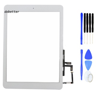 &lt;Dobetter&gt; หน้าจอสัมผัสดิจิทัล พร้อมกาว และปุ่มโฮม สําหรับ iPad Air A1474 A1475