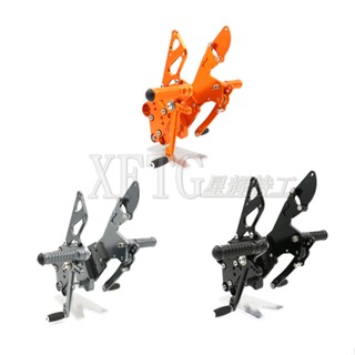 แท่นเหยียบเท้า CNC สําหรับ KTM DUKE200 DUKE390