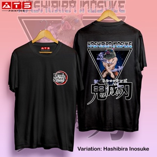 T shirt Tops Unisex Demon Slayer Inspo Men and Women Clothes Character Shirt Clothing Inosuke Tees_03