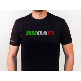 T-Shirt Ducati 03 Motorsports/Bike/Motorcycle 100% Cotton Roundneck Lengan Pendek/Short Sleeve T Shirt/Baju Men/Lad_03