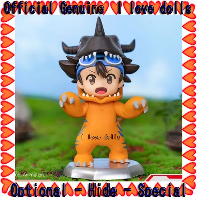 Digimon เสื้อผ้าตุ๊กตา ตอนที่ 2 Adventure Series Blind Box [ของแท้] ตุ๊กตาฟิกเกอร์น่ารัก