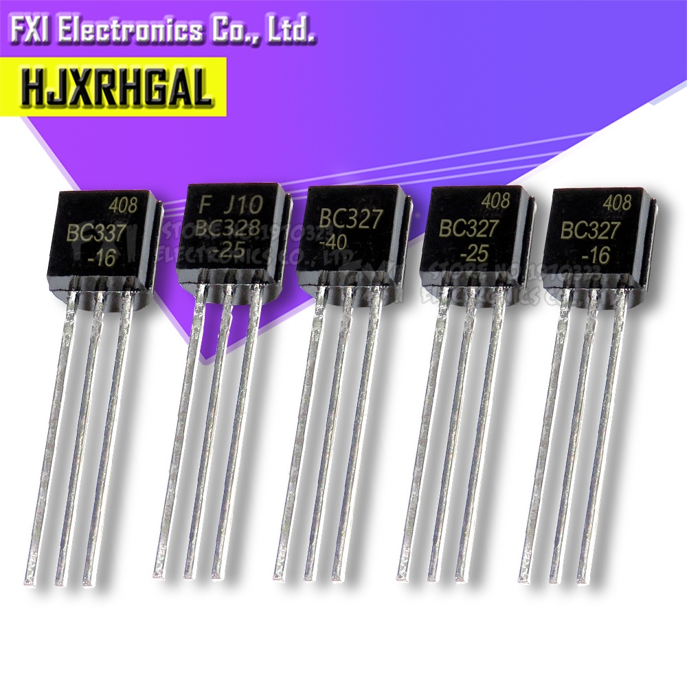 100 ชิ้น BC338-40 BC327-16 BC327-25 BC327-40 BC328-25 BC337-16 BC337-25 BC337-40 BC338-25 TO-92 ใหม่