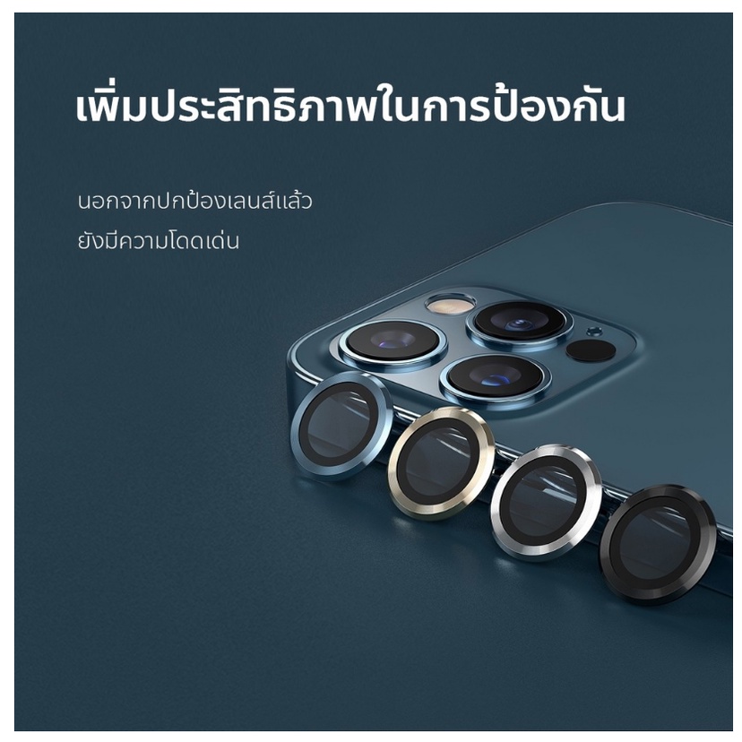 (ทั้งชุด)ฟิล์มเลนส์กล้องSingle Camera Filmฟิล์มกล้อง สำหรับไอโฟน12 ฟิล์มกล้องfor iphone 12/12mini/12 Pro/12 Promax