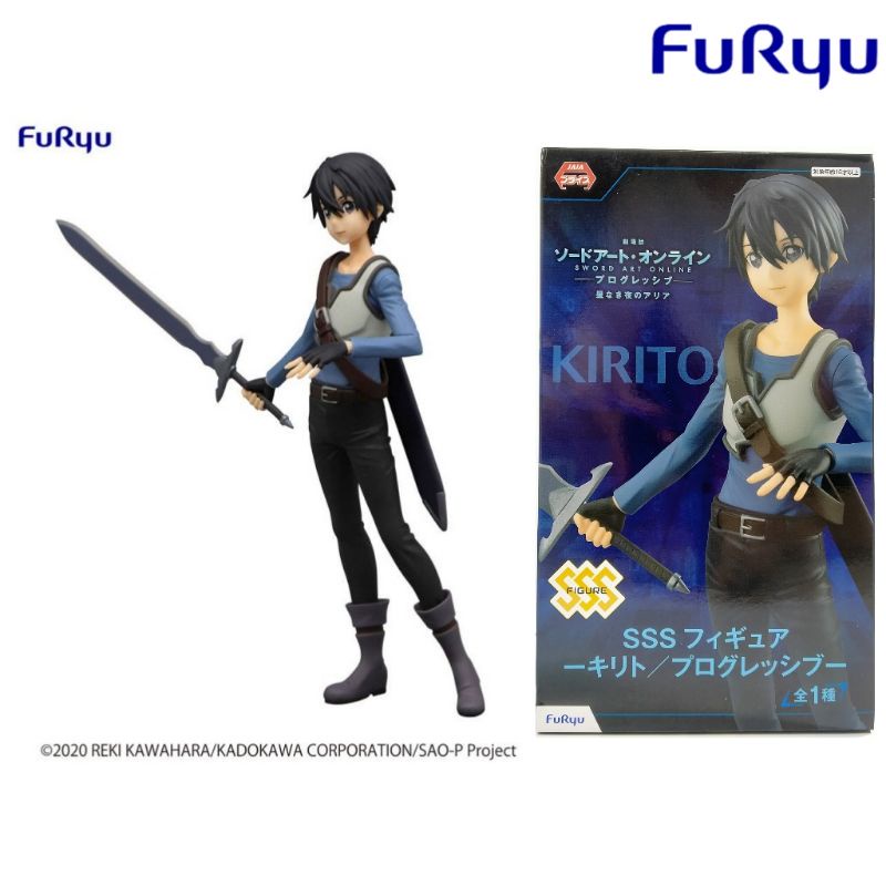 FURYU SSS FIGURE SWORD ART ONLINE PROGRESSIVE ARIA IN THE STARLESS NIGHT KIRITO / คิริโตะ