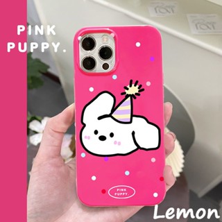 [Lemon] เคสโทรศัพท์มือถือนิ่ม ลายจุด ดอกกุหลาบ สีแดงแวววาว สําหรับ Iphone 14pro 14promax 13 13pro 13promax 11 12 12pro 12promax XR XSMAX 7P 8P MINI