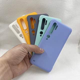 เคสโทรศัพท์มือถือ PC แข็ง ไร้ขอบ ผิวด้าน ป้องกันลายนิ้วมือ สําหรับ Xiaomi CC9 Pro Note 10 Pro