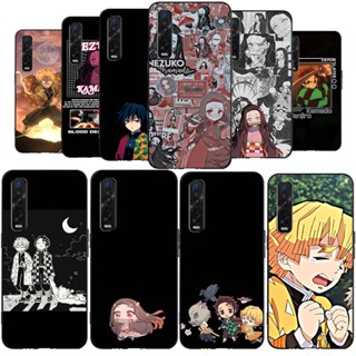 เคสโทรศัพท์ซิลิโคน TPU แบบนิ่ม ลาย AM125 Nezuko kamado kimetsu no yaiba สําหรับ Oppo A56s A16K A16e A1 A1x Find X6