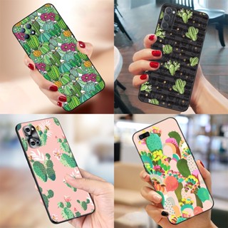 เคสโทรศัพท์มือถือแบบนิ่ม TPU ลายกระบองเพชร BS1 สําหรับ Oppo A78 A56s A58X A55 4G A16K A16e A1 A1x Reno8 T 5G Find X6 Pro